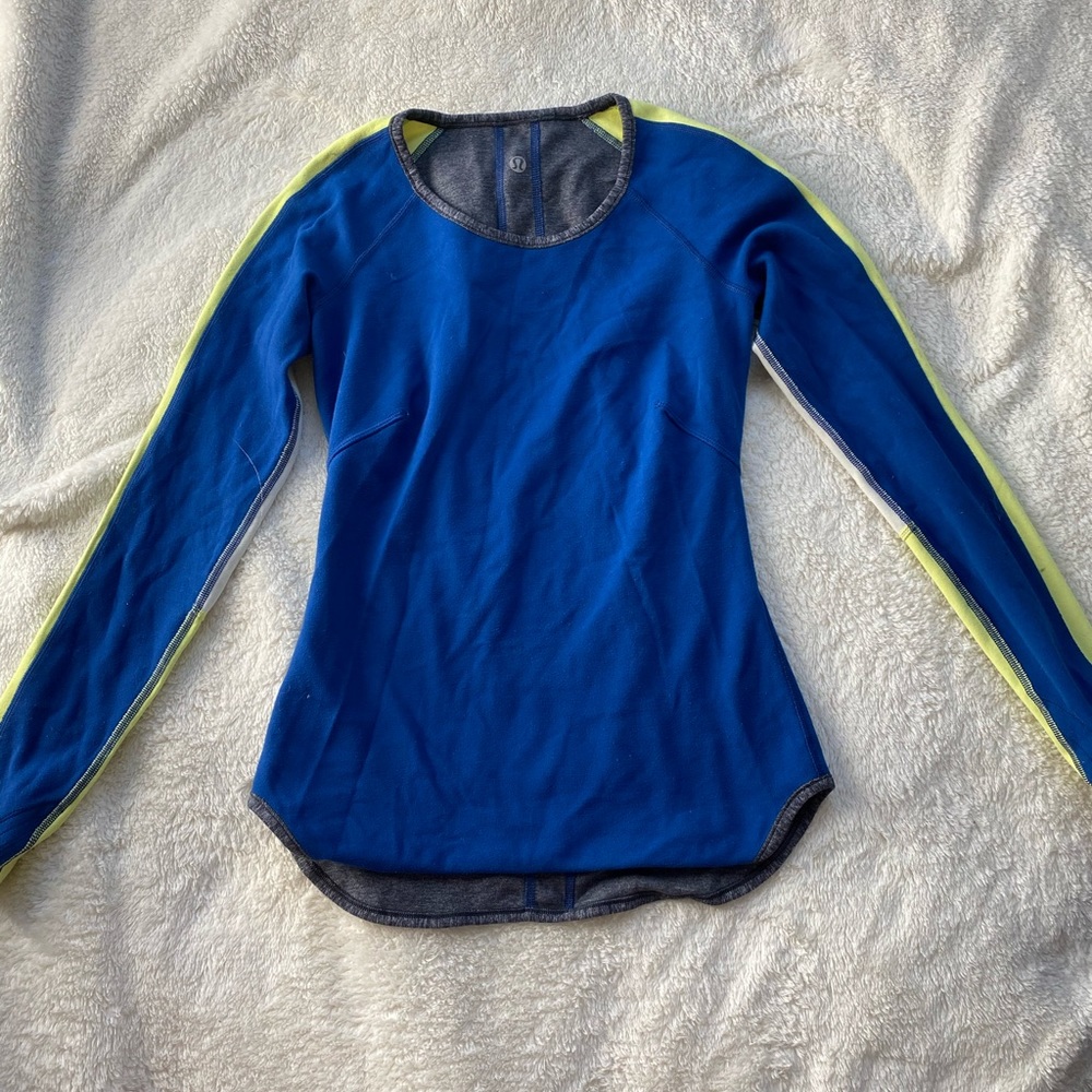 lulu lemon reversible long sleeve